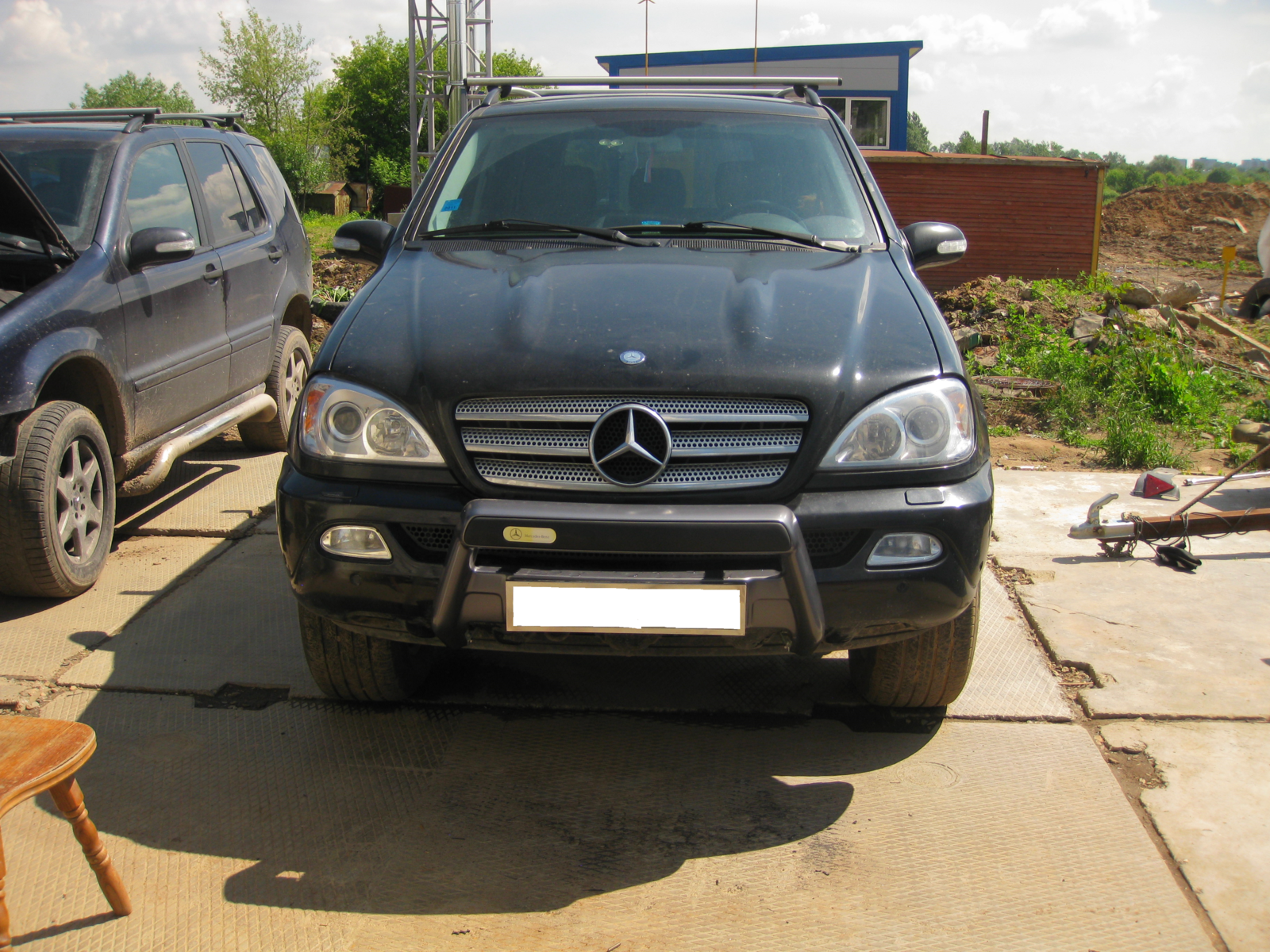 Кенгурятник Brabus Mercedes ml w163