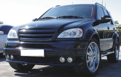 Кенгурятник Brabus Mercedes ml w163