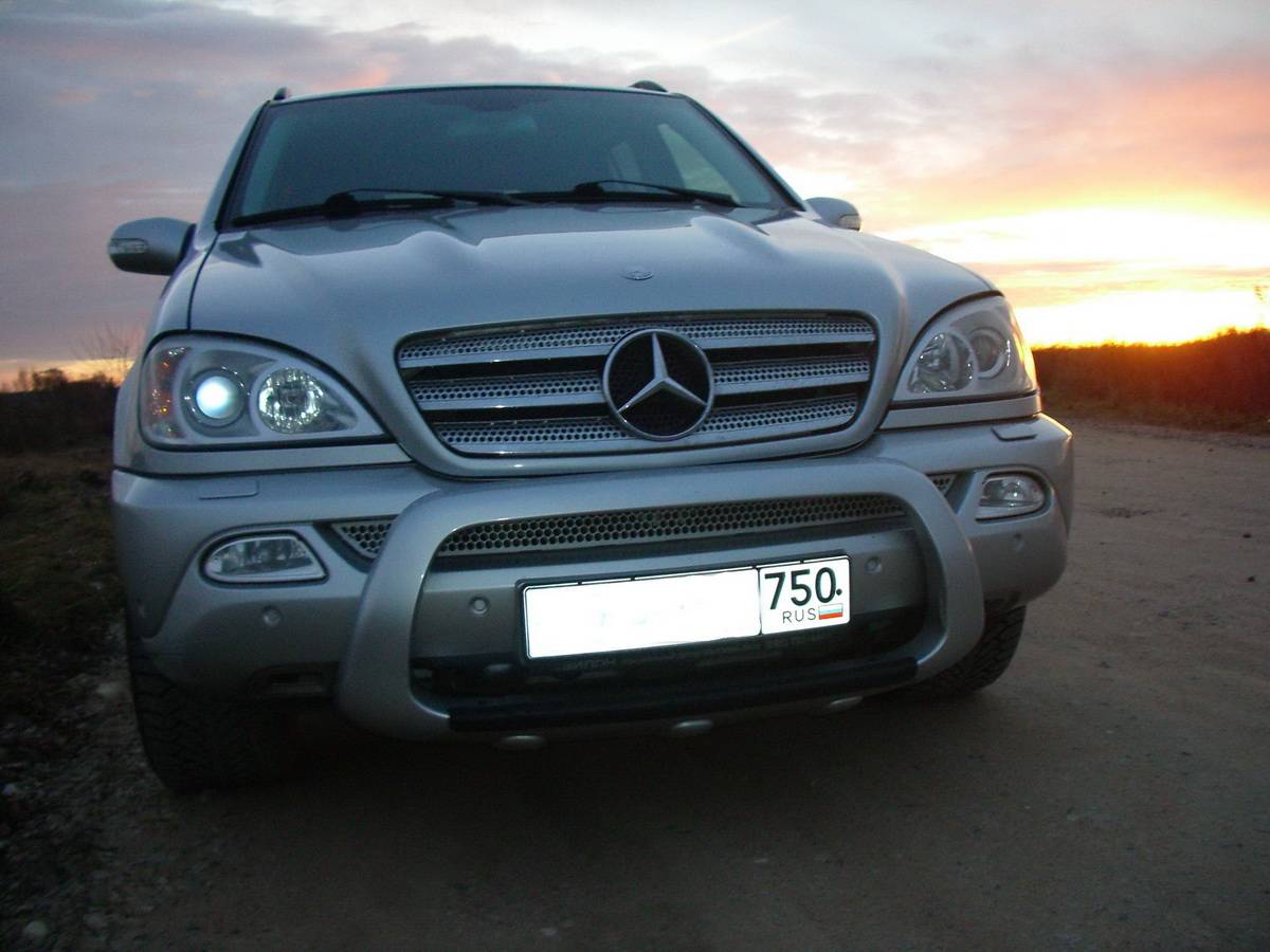 Кенгурятник Brabus Mercedes ml w163